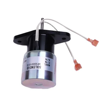 0250-12A2UC11S3 Електромагнитен клапан на багер за електрически части Електромагнитен клапан за прекъсване на подаване на гориво 24