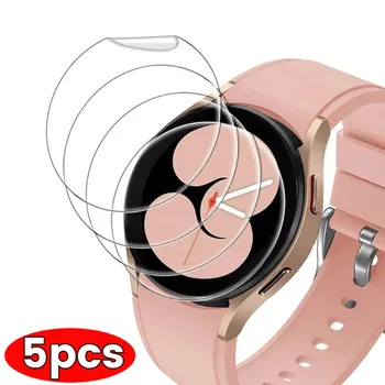1/5 бр. Защитно фолио за Samsung Galaxy Watch 5 Pro 44/40 мм 3D HD Ультратонкая защитно фолио, аксесоари за каишка за часовник