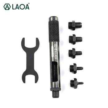 1 комплект LAOA Мини Инструмент за пробиване на колан от Кожени дупката удари за пробиване на дупки