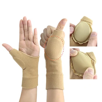 1 чифт бандажей за палеца на китката, обвивка за защита на палеца от болката при артрит и тендините