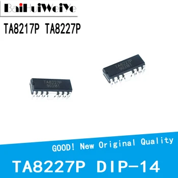 10 бр./ЛОТ TA8217P TA8227P UTC8227 Схема аудиоусилителя DIP-14 Новия чипсет добро качество