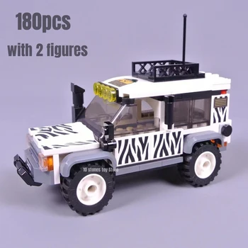 180 бр. строителни блокове Safari Adventure Модел е подходящ за 60267 тухли, играчки за детски подарък