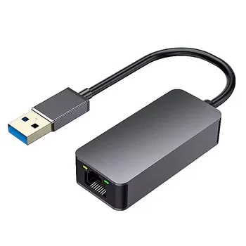 2,5 G USB 3.0 Кабелен Адаптер Преобразувател на Мрежата Център на Локална мрежа 2500 Mbps с USB Type C-C Ethernet RJ-45 За Windows 7/8/10 MAC За Преносими КОМПЮТРИ