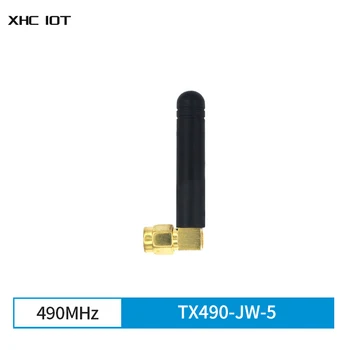 2 бр./лот 490 Mhz двупосочно 2dBi SMA-J 2dBi 50 Ома XHCIOT TX490-JW-5 Гъвкави Ненасочена Антена за връзка