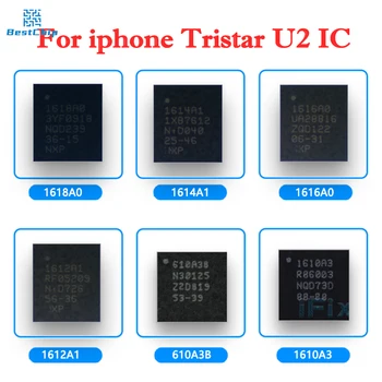 2 елемента 1616A0 1618A0 1610A3 610A3B 1612A1 1614A1 зарядно устройство ще захранване на чип за iphone 14 13 11 6s 6sp 7 7p 8 8P X XS/XSMAX U2 Usb чип 36 контакти