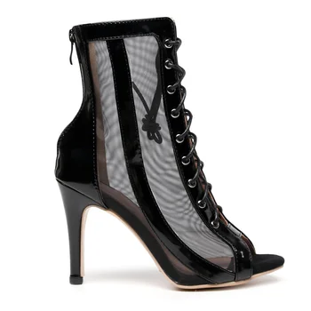 2022 Нови дамски обувки за латино танци, Черни Обувки за танци-Салса, Бачата, женски обувки за танци балната зала на висок ток, топ за улици