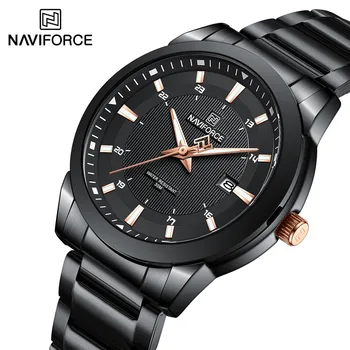 2023 NAVIFORCE Нови ежедневни мъжки часовници кварцови време дата спортни водоустойчив бизнес ръчни часовници за мъже светещи часовници Reloj Hombre