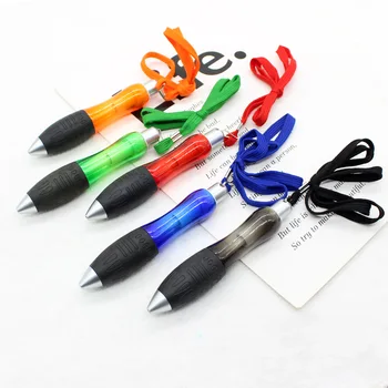 20pcs Химикалка писалка за пресоване на Пластмасови въжета подарък дръжка Рекламни химикалки за окачване на врата