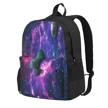 3D Galaxy Space Stars Travel Женски раница Ежедневни водоустойчив младежта училищна чанта и Раница Мъжка чанта през рамо раница