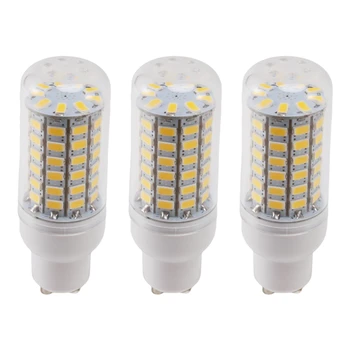 3X GU10 10W 5730 SMD 69 Led крушки LED Light Corn Led Лампа Энергосберегающая 360 Градуса 200-240 В Бял цвят