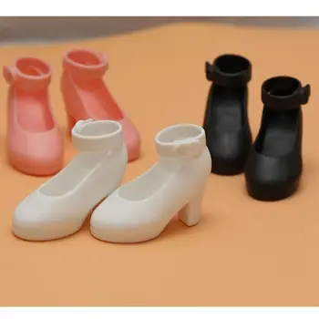 60 см стоп-моушън Обувки Модерен PVC Сандали Принцеса На Високи Токчета във формата На Сърце От Пластмаса За 1/4BJD SD Кукли Облекло, Аксесоари, Дължина на Стъпалото 5,5 см