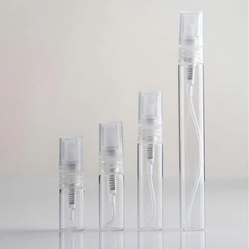 8 бр./лот, 2 мл, 3 мл, 5 мл, 10 мл, мини-лаптоп стъклен флакон за парфюм-опаковки, малки шишенцата за проби парфюми-опаковки за еднократна употреба