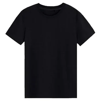 A2355 Стандартна Празна Тениска Черно Бели Тениски На Най-Нови