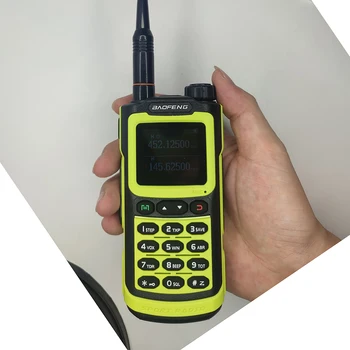 Baofeng UV-20L Преносима Радиостанция на Далечни разстояния Жълт цвят CB Ham Radio Type-C Със Зареждането на Водоустойчив Мощен Двустранния радио
