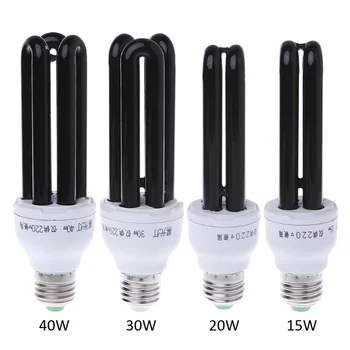 E27 15/20/30/40 W UV-луминесцентна лампа Blacklight КФЛ 220 В