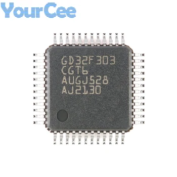 GD32F303 GD32F303CGT6 LQFP-48 32-Битов Чип на микроконтролера MCU IC Контролер Интегрална схема