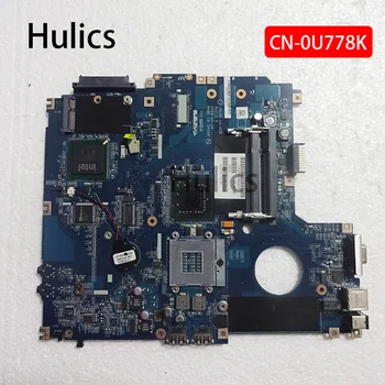 Hulics Използва CN-0U778K 0U778K За дънната платка на лаптоп DELL 1510 LA-4122P MainBoard DDR2