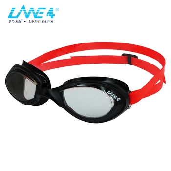LANE4-Професионални очила за плуване на възрастни, защита от замъгляване и виолетови, 705
