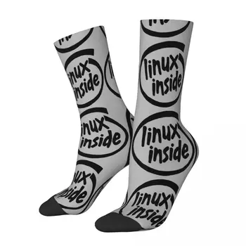 Linux Вътре в чорапи, мъжки и дамски зимни чорапи, полиестер
