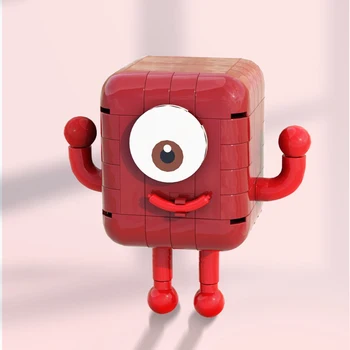 MOC 105148 Детски развивающий куб, цифров модел, градивен елемент, забавни играчки за деца, подарък за рожден ден