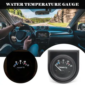 OOTDTY Черна кола, Автоматичен цифров индикатор за температура на водата, комплект за измерване на температурата на водата, авто сензор 40-120 от температурата G6U6