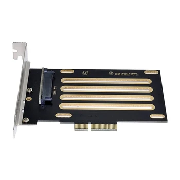 PCIE 3.0 X4-U. 2 U2 Комплект SFF8639 Хост-Адаптер За Дънната Платка 750 2,5 Инча Nvme Pcie СФФ-8639 SSD Странично Карта