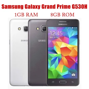 Samsung Galaxy Grand Prime G530 G530H Мобилен Телефон Ouad Основната С Две Sim-карти, 1 GB Оперативна памет, 5,0-инчов Сензорен Екран, Отключени Оригиналния Смартфон
