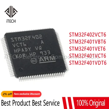 STM32F402VCT6 STM32F401VBT6 STM32F401VCT6 STM32F401VDT6 STM32F401VET6 STM32F402 STM32F401 STM32F на чип за MCU STM32 STM IC LQFP-100
