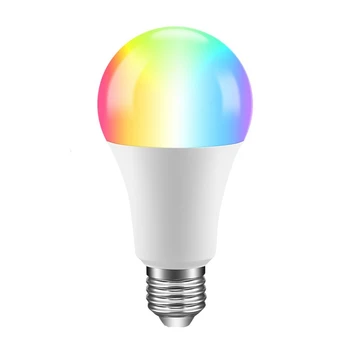 WIFI Matter Умна лампа 9 W RGB E27 led лампа за Управление на приложение САМ Умна домашна лампа Гласово управление за Homekit Google Home Алекса
