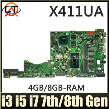 X411UA дънна Платка S4000V S4100V X411UQ S4200V X411UF K411U A411U X411UN X411UV F411U X411U X411UNV дънна Платка на лаптоп I3 I5 I7
