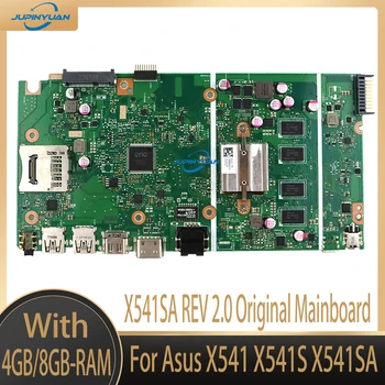 X541SA REV 2.0 Оригиналната дънна Платка 4 GB 8 GB Оперативна Памет N3050 N3150 N3700 Процесор За Asus X541 X541S X541SA дънна Платка на Лаптоп