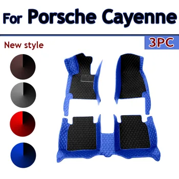 Автомобилни постелки за Porsche, за Cayenne 2011 2012 2013 2014 2015 2016 2017 Автомобилни накладки за краката на поръчка, автомобилни аксесоари за интериора