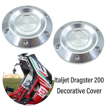 Аксесоари New Fit Italjet Dragster 200 Декоративна рамка капак от алуминиева сплав за Italjet Dragster 200 / 250i / 125 / 400