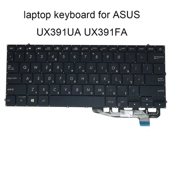 Арабски, Иврит Норвежка клавиатура с подсветка за ASUS zenbook UX391 UX391UA UX391FA HB/HE NE AR Клавиатура на лаптоп 0KN1-3V2AR12 2606AR00