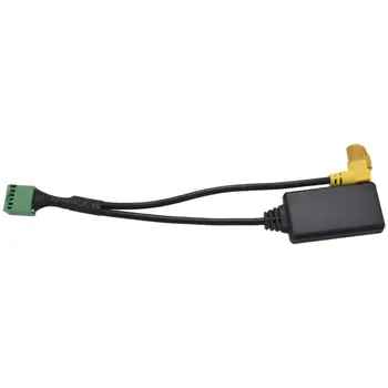 Безжична Mmi 3G Ami 12-Пинов Кабел, Bluetooth, Aux Адаптер Безжичен Аудиовхода За-Audi Q5 A4 A6 Q7 A5, S5
