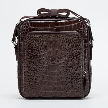 Висококачествена мъжка чанта-месинджър от телешка кожа на едното рамо с цип от естествена кожа, нова чанта през рамо, бизнес портфейл за почивка