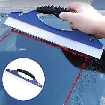 Воден чистачките Силикагелевый чистачките Силиконова дъска за чистачки на автомобила Препарат за миене на прозорци на колата Почистващо средство за почистване на чистачките Сушене ракелем за почистване на автомобила
