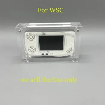 Высокопрозрачная акрилна Магнитна капачка, Конзола кутия за съхранение WONDER SWAN Color WSC Display Shell Box Игрови аксесоари
