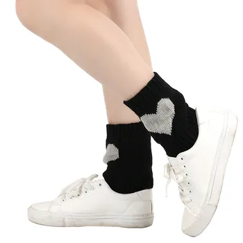 Гети, гамаши за плетене на една кука, топли чорапи с припокриване, дамски зимни чорапи за краката