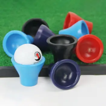 Гумена издънка за подбора на топка за голф, здрав, лесен за използване издънка за голдън ретривър за голф, Преносима Цветна издънка за подбор и топката