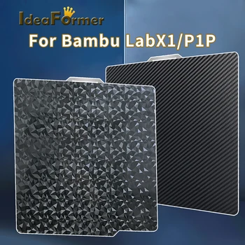 Двустранна Монтажна Плоча ПЕТ PEO PEY PEI за Bambu Lab X1 P1P От листова Стомана С Магнитна пружина И Топъл За Bambulabs P1P P1S X1C