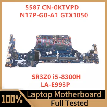 Дънна платка CN-0KTVPD 0KTVPD KTVPD За лаптоп DELL 5587 дънна Платка С процесор SR3Z0 i5-8300H GTX1050 LA-E993P 100% Работи добре