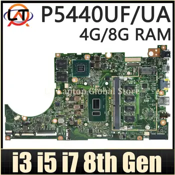 За ASUS ExpertBook P5440UF P5440UA P5340UF P5340UA P5240UF P5240UA P5440U P5340U P5240U дънна Платка на Лаптоп i3 i5 i7 Процесор, 8-то поколение