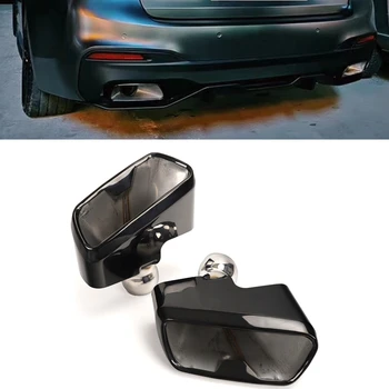 За BMW Серия 5 G30 G31 530i 540i 2017-2021 Черен Автомобилен Шумозаглушител на Изпускателната Тръба Съвет Задните Вентилационни Отвори Задния Въздуховод Бодикит на Изпускателната Тръба