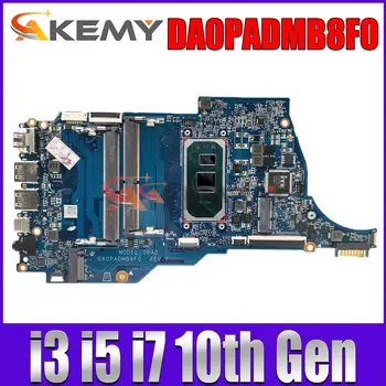 За HP 14-DQ 14Т-DQ TPN-Q221 дънна Платка на лаптоп с процесор I3 I5 I7-10-то поколение 14-DQ DA0PADMB8F0 дънната Платка