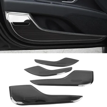 За Hyundai Sonata DN8 8th 2020-2023 Автомобилен Аксесоар Подплата за защита от удар по врати от неръждаема стомана, тампон върху рамката, формоване на вътрешни облицовки