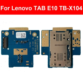 За Lenovo TAB E10 TB-X104 TB-X104F TB-X104L TB X104 X104L X104F USB Зарядно Устройство, Зарядно устройство Слот за Sim-карти Такса Гъвкав Кабел, резервни Части