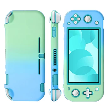 за Nintendo Switch Lite защитен калъф във формата на раковини, цветни сладък твърда делото, аксесоари за конзоли за игра, синьо-зелен