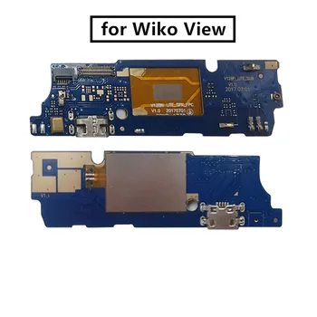 за Wiko View USB порт за зарядно устройство конектор за док-станция печатна платка лента гъвкав кабел, резервни части за ремонт на екрана на телефона