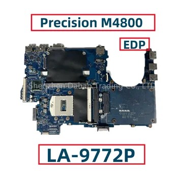 За лаптоп Dell Precision M4800 дънна Платка LA-9772P CN-08KWV8 0956MF 0C3V2K HM87 EDP Екран